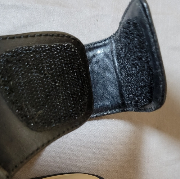 Cole Haan Leather Peep Toe Booties - Picture 8 of 9